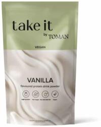 Take It by Toman Vegan Zab fehérje italpor - Vanília - 450g - vitaminbolt