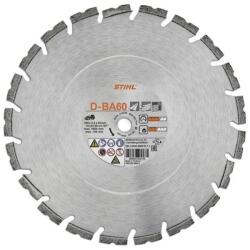 STIHL Disc diamantat STIHL D-BA60 400 mm pentru beton / asfalt (08350947011) - motosape-motocoase Disc de taiere