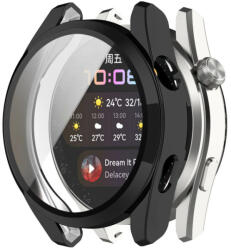 Techsuit Husa pentru Huawei Watch 3 + Folie - Techsuit Defense360 Pro - Black (5949419230811)