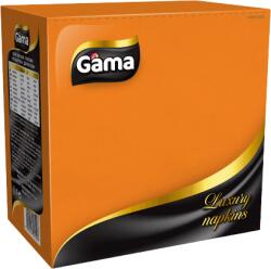 Gama Салфетки Гама лукс 33х33 30бр оранжеви (4015507)