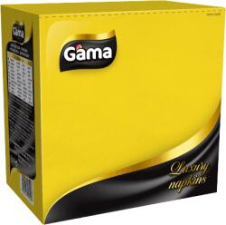 Gama Салфетки Gama Luxury с ламинация 33х33 30бр жълти (4015507)