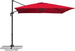 Schneider Schirme Schneider napernyő 270 cm x 340 cm piros hajtókaros mechanizmussal