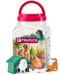 Woodyland Faunica: Háziállatok játékszett vödörben - Woodyland (96023) - jatekshop
