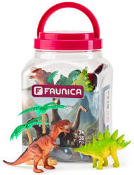 Woodyland Faunica: Dinoszauruszok játékszett vödörben - Woodyland (96022) - jatekshop