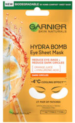 Garnier Skin Naturals Tissue Mask Moisture+ Energizáló Textil Maszk Szemkörnyékre (6 g)