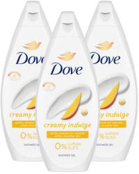 Dove Creamy Indulge krémtusfürdő (3x450 ml)