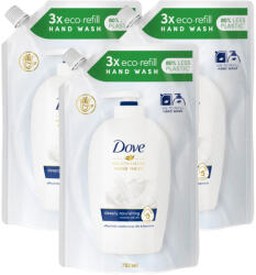 Dove Deeply Nourishing folyékony krémszappan (3x750 ml) + AJÁNDÉK Hajpánt