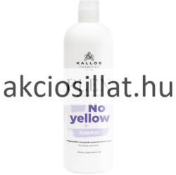 Kallos Plex No Yellow sampon sárga tónusok ellen 500ml