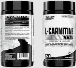 Nutrex - L-carnitine 1000 Fat Metabolizer - Supports Diet & Exercise - 120 Kapszula