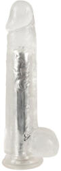 Crystal Vibrator Transparent Crystal Vibrator with a Suction Cup Vibrator