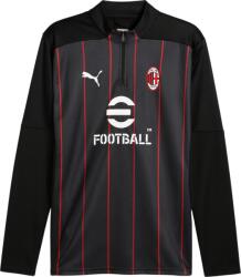 PUMA AC Milan Pre-match 1/4 Zip Top Men 2024/25 Hosszú ujjú póló 779345-07 Méret S 779345-07
