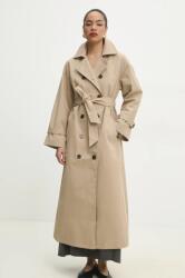 ANSWEAR Answear Lab balonkabát női, bézs, átmeneti, oversize - bézs S/M
