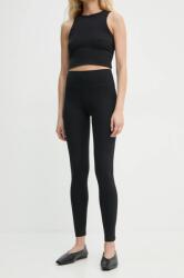 By Malene Birger legging POLENE fekete, női, mintás, Q72465003 - fekete L