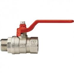 FÉM Golyóscsap KB 5/4" karos FIX (golyoscsap54KBkaros)
