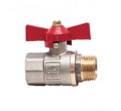  FÉM Golyóscsap KB 3/4" pillangós FIX (golyoscsap34KBpillan)
