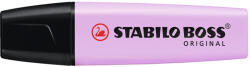 STABILO Szövegkiemelő 2-5mm vágott hegyű, STABILO BOSS Pastel 70/155 orgona (70/155) - cartridge