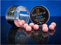 BaitBait Fluo pop-up, 10 mm, Yoda (erősen fűszeres és banán-krill), rózsaszín, 20 g (BBMP-Y10)