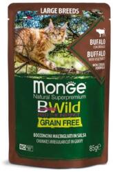 Monge Bwild Bölény és zöldségek alutasakos 28*85g