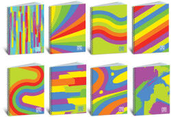 BLASETTI Spirálfüzet A/4, vonalas, One Color Fantafluo, 60 lapos