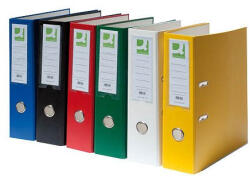 Q-CONNECT Iratrendező A/4, 5 cm, élvédős, Q-Connect, bordó