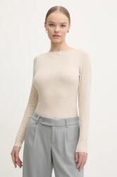 Abercrombie & Fitch hosszú ujjú női, bézs, KI139-4606 - bézs S