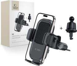 Telefontartó Autóba Tech-protect V8 Universal Cd & Vent Car Mount Black