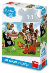 Dino Puzzle Mole: Születésnapi 24 db max