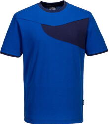 Portwest PW211 - PW2 póló S/S, királykék/tengerészkék (PW211RNAM)