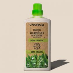 Cleaneco Organikus felmosószer növényi alkohollal - green tea herbal illattal 1l - komposztálható csomagolásban