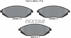 TEXTAR Set placute frana TEXTAR 2526801 (2526801)