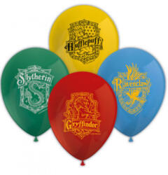 Procos Harry Potter Hogwarts Houses léggömb, lufi 8 db-os PNN93373 (PNN93373)