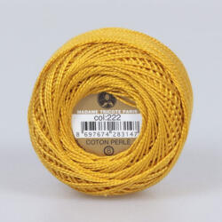 Madame Tricote Paris - Coton Perlé 8 - Sárga - 222