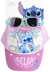 Cerda Disney Lilo és Stitch, A csillagkutya Relax napszemüveg és baseball sapka szett CEP2200010463 (CEP2200010463)