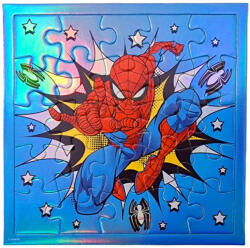 Marvel Pókember 25 db-os hologrammos puzzle meghívóval
