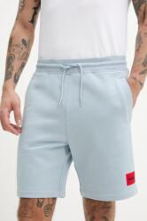 HUGO pamut rövidnadrág fekete, 50466196 - kék XL - answear - 38 990 Ft