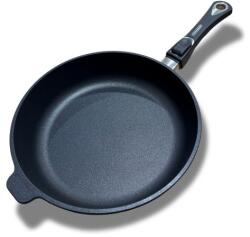 Proficookware Professzionális titán serpenyő Proficookware 24 cm mély levehető fogantyú indukcióra is alkalmas