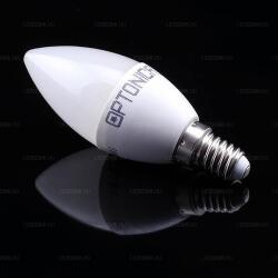 OPTONICA LED gyertya C37 E14 5, 5W 450LM 220-240V 2700K, (SP1427)