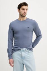 Calvin Klein pamut hosszúujjú szürke, sima, J30J327117 - kék L