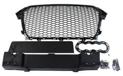 --- None --- Audi Hűtőrács A4 B8 RS Style Fényes Fekete 12-15 PDC - llracing - 117 705 Ft