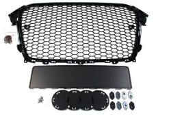 --- None --- Audi Hűtőrács A4 B8 RS Style Fényes Fekete 12-15 PDC - llracing - 55 860 Ft