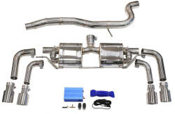 TurboWorks Volkswagen Golf R (MK7, MK7.5, 2.0T) Aktív Kipufogó rendszer (CatBack)