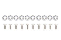 --- None --- Univerzális csavar M6x1.0 15mm JDM Ezüst