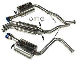 TurboWorks Audi A4 (B7, 2.0T) Nyitott Kipufogó (CatBack)