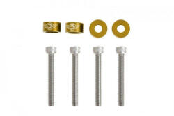 --- None --- Univerzális csavar M6x1.0 45mm JDM Arany