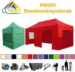 LLTent PROFI rendezvénysátor oldalfallal - Világoskék (647c)