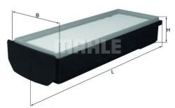 Mahle Original Filtru aer BMW Seria 4 Cabriolet (F33, F83) (2013 - 2016) MAHLE ORIGINAL LX 2796/1