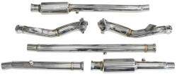 TurboWorks Downpipe (Leömlőcső) Audi 2.7L Bi-Turbó-hoz - 63mm