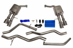 TurboWorks Audi A8 (L4, 3.0T, 14+) Aktív Kipufogó rendszer (CatBack)