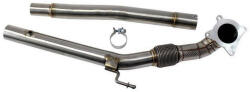 TurboWorks Downpipe (Leömlőcső), Hővédőpajzzsal Audi S3 (8P) / TTS (8P) / VW Golf 6R (VI) / Scirocco R / Seat Leon Cupra R (MK2)