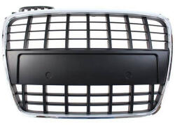 --- None --- Audi Hűtőrács A6 C6 RS Style Ezüst - Fekete 04-09 - llracing - 57 530 Ft